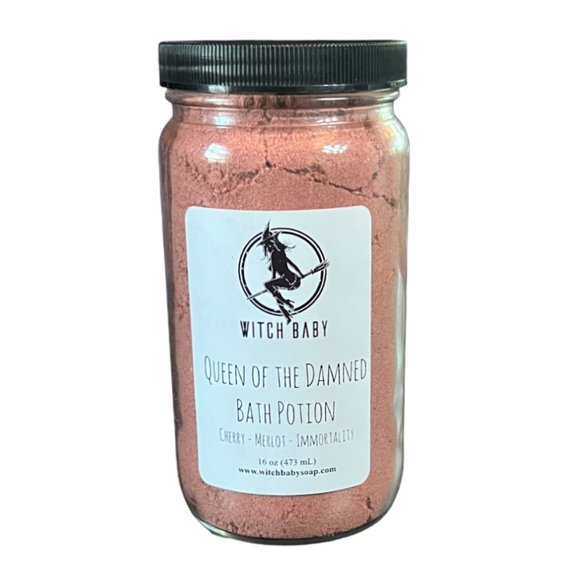RARE Limited Edition Witch Baby Queen of the Damned Bath Potion, Jar #2, 16 ozs. - Picture 5 of 5
